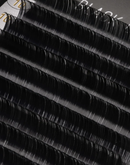 FLAT lashes - D 0.15mm. MIX