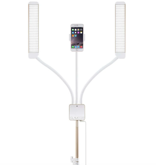 Glamcor Multimedia X Led (White and Gold)